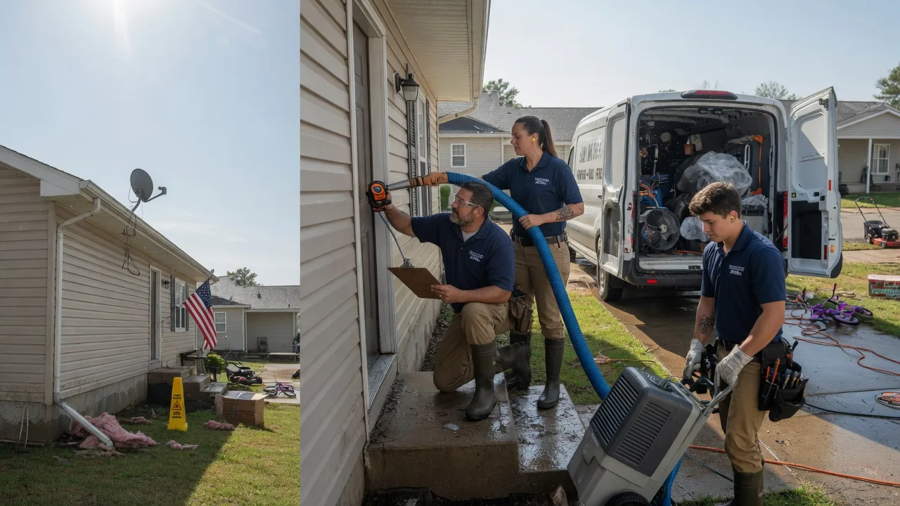 Ceiling Water Damage Restoration in Mertzon, TX near me